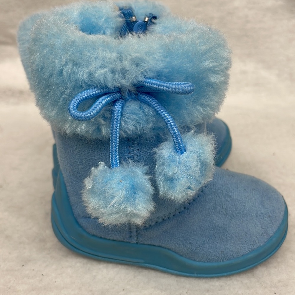 Max collection new winter boots baby girls sz 3 - Picture 3 of 6